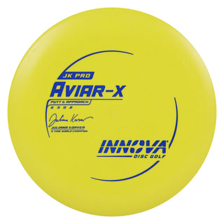 Innova Disc Golf Pro JK Aviar Putting Disc 2/3/0/2 Yellow/Navy 169 grams