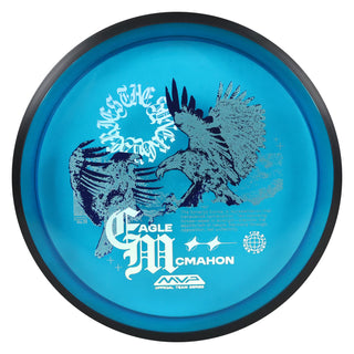 MVP Disc Golf Eagle McMahon’s Synergy Series Proton Resistor Fairway Driver 6.5/4/0/3.5 Turquoise/Blue Holo 174 grams