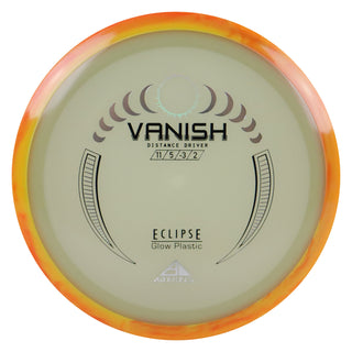 Axiom Disc Golf Eclipse Vanish Distance Driver 11/5/-3/2 Glow/Orange Yellow 169 grams