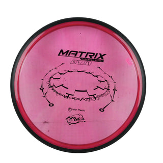 MVP Disc Golf Proton Matrix midrange 5/4/-1/2 Clear Pink 168 grams
