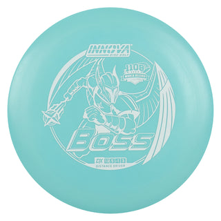 Innova Disc Golf DX Boss Distance Driver 13/5/-1/3 Teal/White 169 grams
