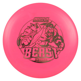 Innova Disc Golf DX Beast Distance Driver 10/5/-2/2 Pink/Silver 171 grams