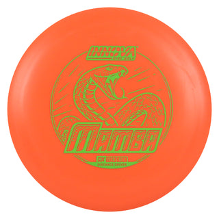 Innova Disc Golf DX Mamba Distance Driver 11/6/-5/1 Orange/Flat Green 172 grams