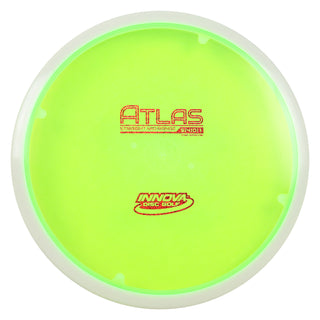 Innova Disc Golf Overmold Champion Atlas Midrange Disc 5/4/0/1 Green White/Red Shimmer 171 grams