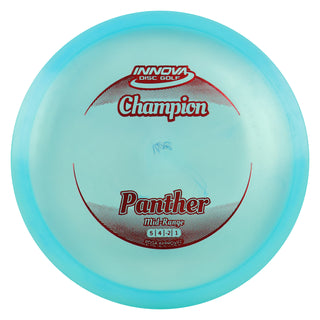 Innova Disc Golf Champion Panther Midrange Disc 5/4/-2/1 Light Blue/Red 168 grams