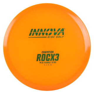 Innova Disc Golf Champion RocX3 Midrange Disc 5/4/0/3.5 Orange/Green 171 grams