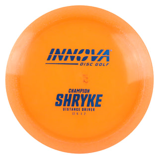 Innova Disc Golf Champion Shryke Distance Driver 13/6/-2/2 Orange/Blue 164 grams