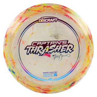 Discraft Disc Golf 2025 Missy Gannon Z Jawbreaker Captain’s Thrasher Distance Driver 12/5/0/2 Orange Yellow/Purple Metallic 170-172g