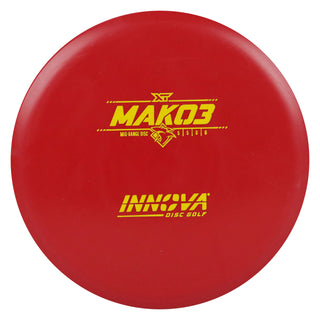 Innova Disc Golf XT Mako3 Midrange Disc 5/5/0/0 Red/Yellow 174 grams
