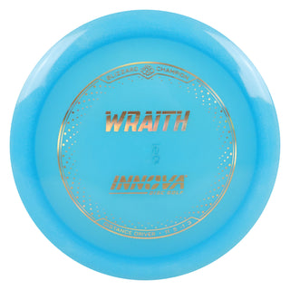 Innova Disc Golf Champion Blizzard Wraith Distance Driver 11/5/-1/3 Blue/Gold Holo 156 grams