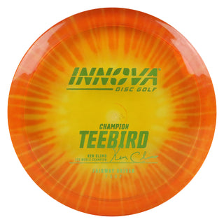 Innova Disc Golf Champion I-Dye Teebird Fairway Driver 7/5/0/2 Orange/Olive 173 grams