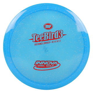 Innova Disc Golf Champion Metal Flake Teebird3 Fairway Driver 8/4/0/2 Blue/Red Shimmer 167 grams