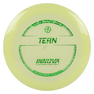 Innova Disc Golf Proto Glow Champion Tern Distance Driver 12/6/-3/2 Glow/Green Shatter 173 grams