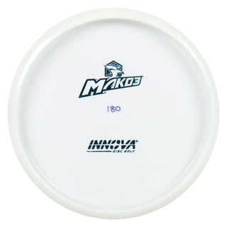 Innova Disc Golf Star Mako3 All White Bottom Stamp Midrange 5/5/0/0 Turquoise 180 grams