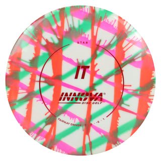 Innova Disc Golf Star I-Dye IT Fairway Driver 7/6/-2/1 Green Pink/Red 170 grams