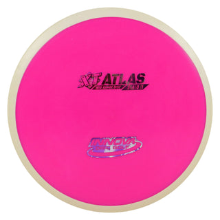 Innova Disc Golf Overmold XT Atlas Midrange Disc 5/4/0/1 Pink White/Purple Rose 172 grams