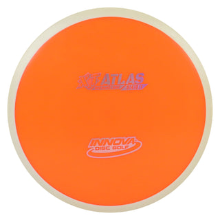 Innova Disc Golf Overmold XT Atlas Midrange Disc 5/4/0/1 Orange White/Rose Gold 171 grams