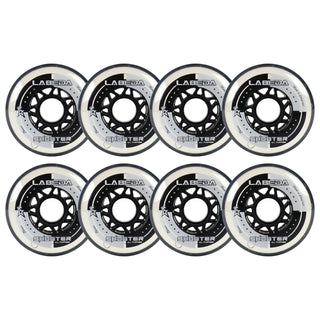 Labeda Shooter Roller Hockey Wheels - 76mm Black - 8-Pack
