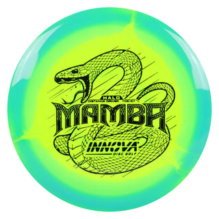 Innova Disc Golf Halo Star Mamba Distance Driver 11/6/-5/1 Green Yellow/Black 148 grams