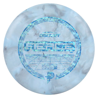 Discraft Disc Golf Pierce Fierce Mini 6" Thrower or Marker Light Blue/Blue Shatter