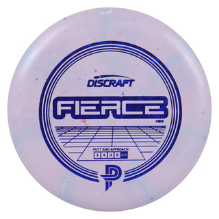 Discraft Disc Golf Pierce Fierce Mini 6" Thrower or Marker Purple/Navy Shatter