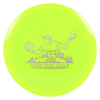 Innova Disc Golf Champion Mako3 with Spirit of Detroit Stamp Midrange Disc DayGlo/Holo Shimmer 180 grams