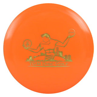 Innova Disc Golf Star Valkyrie with Spirit of Detroit Stamp Fairway Driver Orange/Gold 173 grams