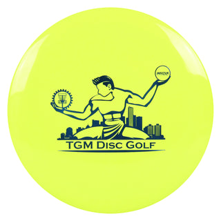 Innova Disc Golf Star Valkyrie with Spirit of Detroit Stamp Fairway Driver Yellow/Blue 171 grams