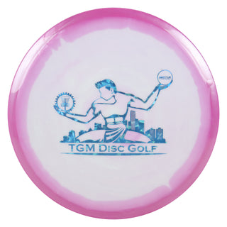 Innova Disc Golf Halo Star Fox with Spirit of Detroit Stamp Midrange Disc Purple White/Blue Shatter 177 grams