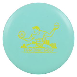 Innova Disc Golf Pro JK Aviar with Spirit of Detroit Stamp Putt and Approach Teal/Yellow 175 grams
