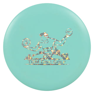 Innova Disc Golf Pro JK Aviar with Spirit of Detroit Stamp Putt and Approach Teal/Holo Shatter 171 grams