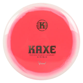 Kastaplast Disc Golf K1 Grind Kaxe Midrange 6/6/0/2 Neon Red/Silver 174 grams