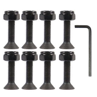 Dime Bag Skateboard Mounting Hardware 7/8" Allen Nuts and Bolts with Wrench