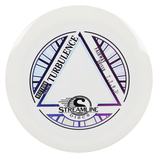 Streamline Disc Golf Neutron Turbulence Fairway Driver 7/2/0/3.5 White/Indigo Purple 168 grams