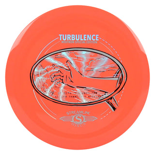Streamline Disc Golf Neutron Turbulence SE Fairway Driver 7/2/0/3.5 Peach/Holo 172 grams