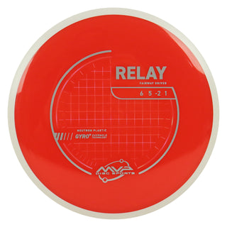 MVP Discs Sports Project Lab Coat Neutron Relay Fairway Driver 6/5/-2/1 Red 163 grams