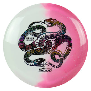 Innova Disc Golf Limited Edition Duo Mamba Distance Driver Pink/Rainbow 162 grams
