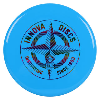 Innova Disc Golf First Run Star Sync Putt and Approach 3/3/0/1 Blue/Rainbow 173 grams