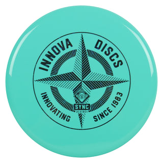 Innova Disc Golf First Run Star Sync Putt and Approach 3/3/0/1 Teal/Black Stars 173 grams