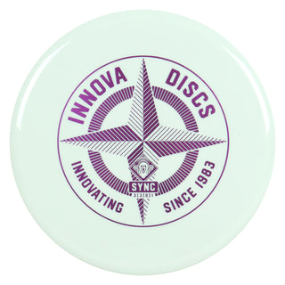 Innova Disc Golf First Run Star Sync Putt and Approach 3/3/0/1 White/Purple 166 grams