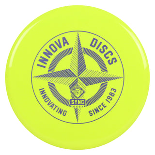 Innova Disc Golf First Run Star Sync Putt and Approach 3/3/0/1 Yellow/Lavender 173 grams