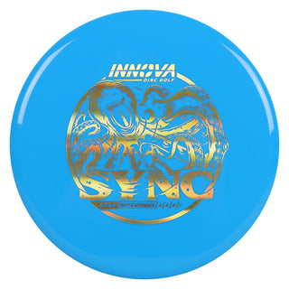 Innova Disc Golf Star Sync Putt and Approach 3/3/0/1 Blue/Gold Holo 173 grams