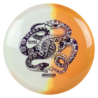 Innova Disc Golf Limited Edition Duo Mamba Distance Driver Orange/Silver Holo 169 grams