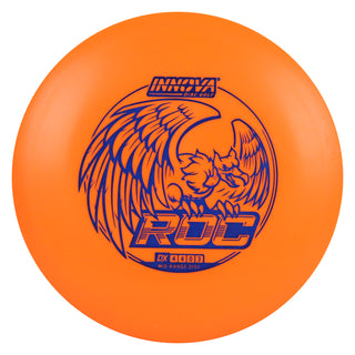 Innova Disc Golf DX Roc Midrange Disc 4/4/0/3 Orange/Navy 173 grams