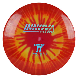 Innova Disc Golf Champion I-Dye IT Fairway Driver 7/6/-2/1 Red Splat/Holo 168 grams