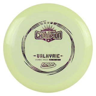 Innova Disc Golf Champion Glow Valkyrie Fairway Driver 9/4/-2/2 Glow/Purple Rose 170 grams