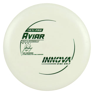 Innova Disc Golf Pro Yeti Aviar Putting Disc 2/3/0/1 White/Green 172 grams