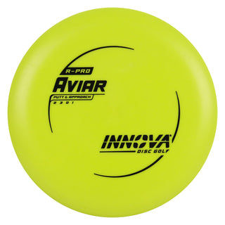Innova Disc Golf R-Pro Aviar Putting Disc 2/3/0/1 Yellow/Black 171 grams