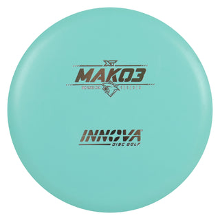 Innova Disc Golf XT Mako3 Midrange Disc 5/5/0/0 Teal/Silver 180 grams