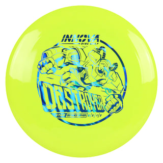 Innova Disc Golf Star Destroyer Distance Driver 12/5/-1/3 Yellow/Blue Waves 173 grams